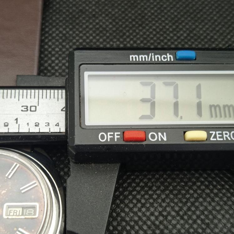 UŻYWANY RZADKI WINTAGE SEIKO 5 AUTO 6619A JAPOŃSKI MĘSKI ORYGINALNY ZEGAREK Z TARCZĄ a413529-2 SKU621b-a413529