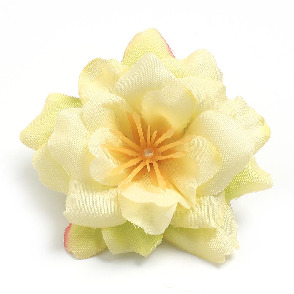 5/10Pcs Artificial Flowers Heads 5.5cm Fake Flowers for Home Decor Garden Wedding Decoration DIY Craft Wreath Gift Accessories