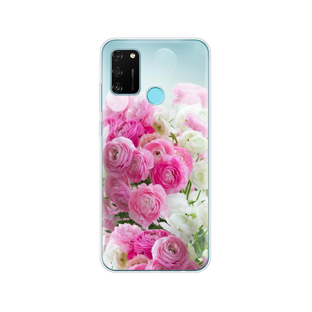 Hülle für HONOR 9A Hülle 6,3 Zoll; Weiche TPU-Silikon-Handyhülle für Huawei Honor 9A 9 A MOA-LX9N Rückseitenschutz Coque Funda Hülle