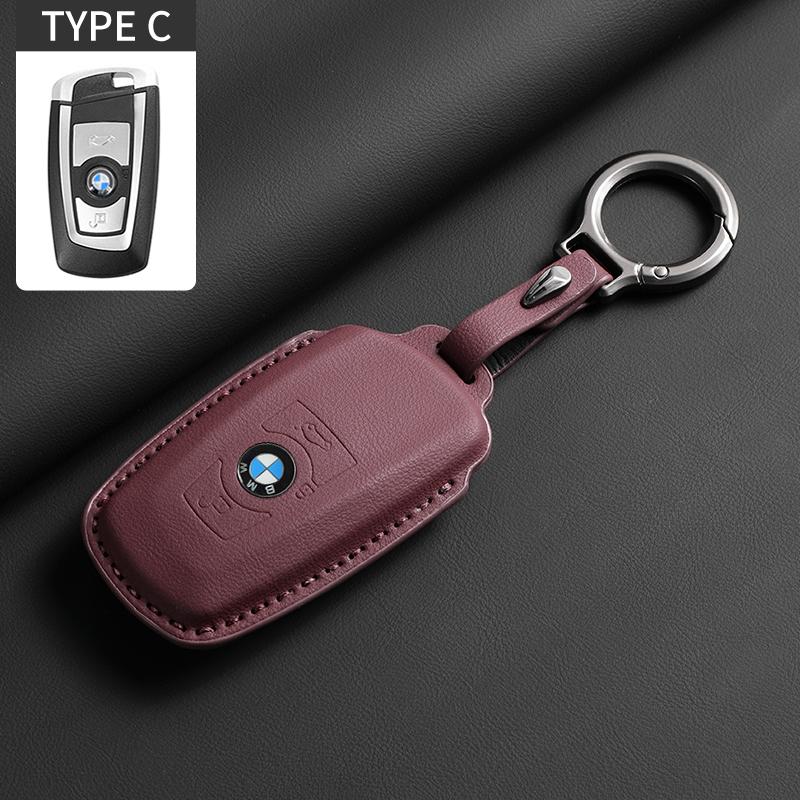 Hot 2025 Metal Car Key Case Cover for BMW 520 F10 F30 F18 118i 320i 1 3 5 7 Series X3 F25 X4 M3 M5 Keychain Bag Shell Accessorie