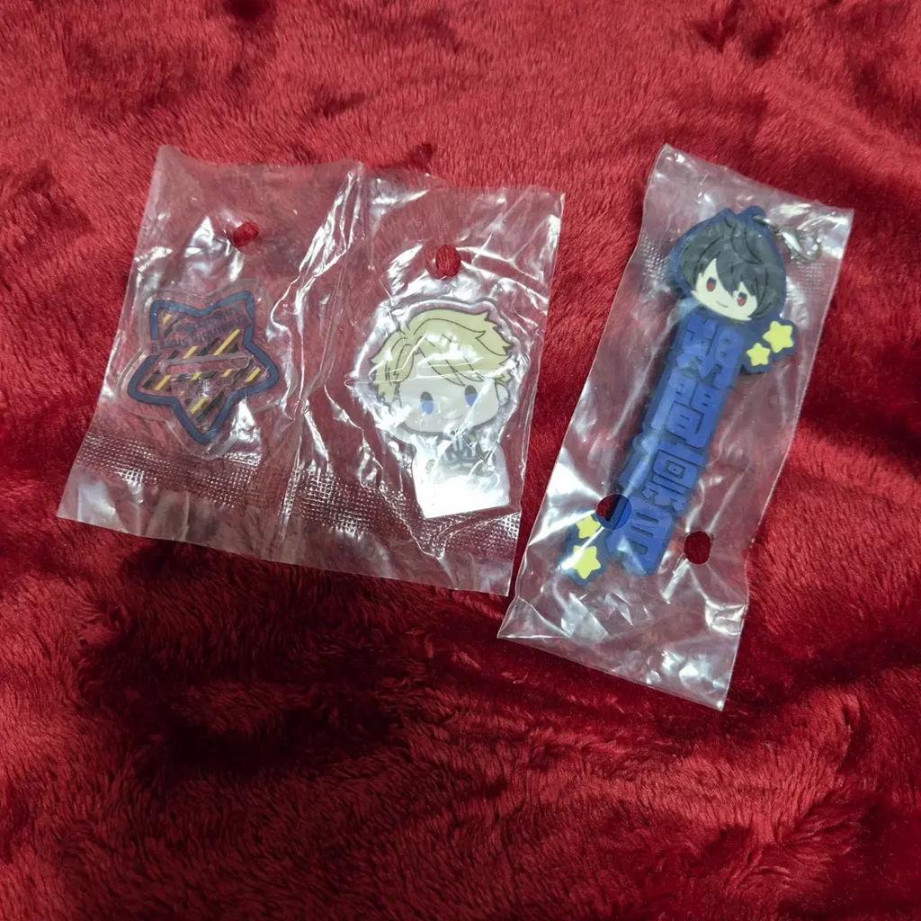 Ansta Narukami Arashi Sakuma Ritz Punibeans Acrylic Stand Rubber Pack