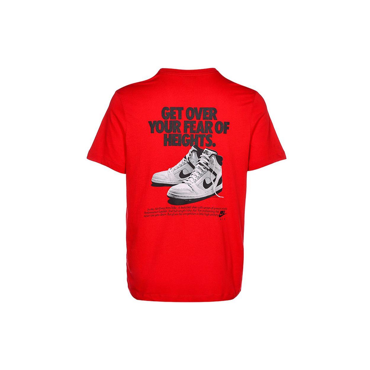 

Nike Sportswear Air GX Men s T-Shirt University Red DD3355-657 L
