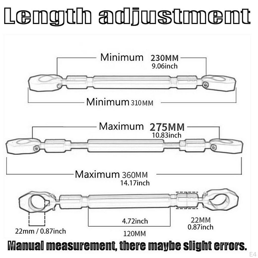 Motorrad Balance Stange Aluminiumlegierung Bequemer Griff Stabil Reparaturstange Halterung
