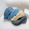 Retro Earth Cool Japanese Washed Adjustable Forward Hat Reverse Beret British Tide Brand Male Painter Hat