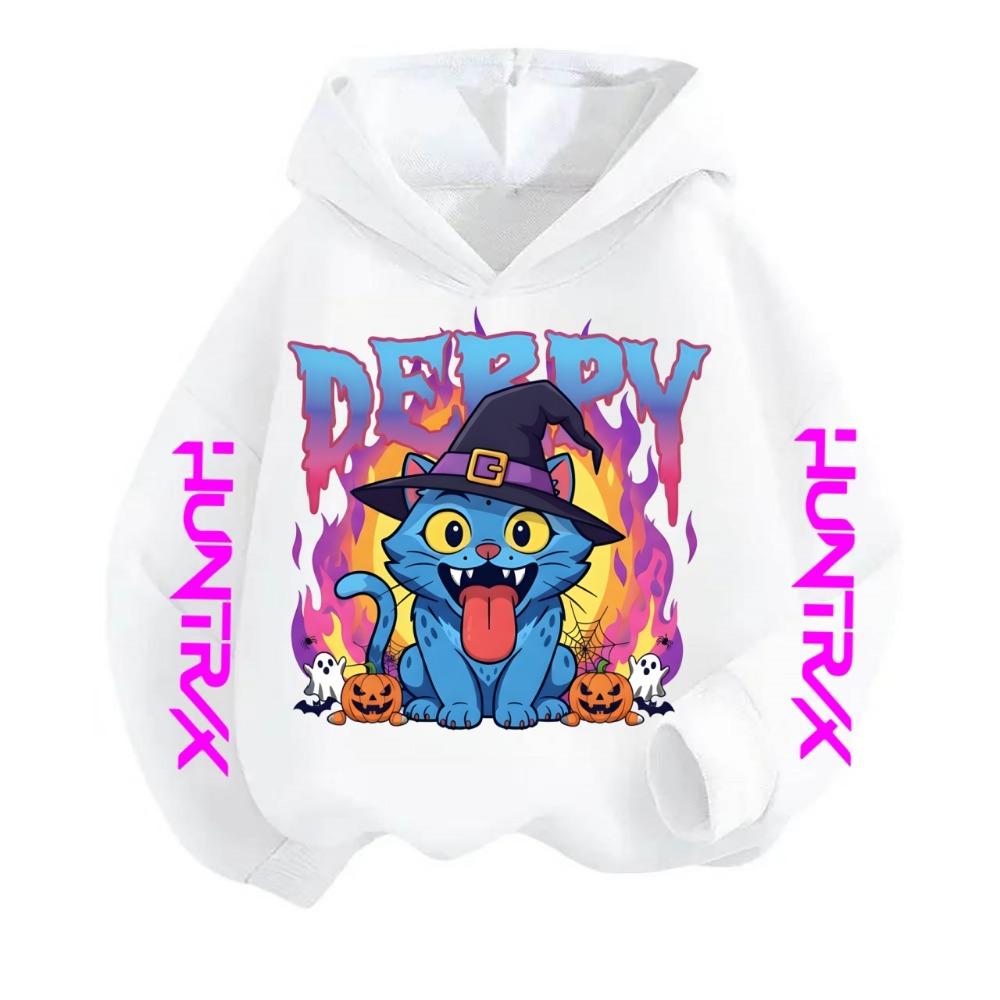 Fashion Casual Children's Hooded Sweatshirt K-Pop Devil Hunter Pullover Children's Clothing Gif Kpop Devil Hunter Girl Hooded Sweatshirt