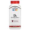 Vitamin D3, 125 Mcg (5,000 IU), 360 Tablets