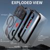 For IPhone 17 Pro Max 17Pro Air IP68 Waterproof Protection Case Shockproof Magnetic Cover PET Screen Protector Aluminum Bumper