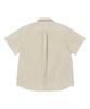 EPISODE UNTITLED Match Check Pocket Half Sleeves Shirts_Beige