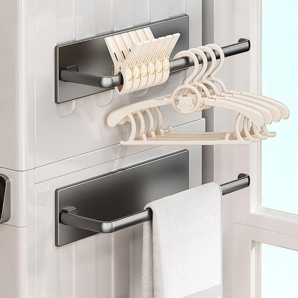 Wall-mounted Magnetic Tissue Holder Non Drilling Kitchen Towel Holder  Kitchen