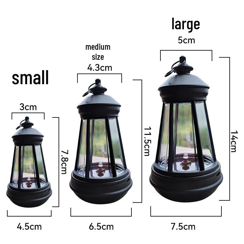 Solar Dog Lantern, Waterproof Retro Outdoor Garden Light