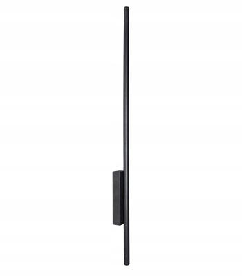 Lampa Kinkiet Wąska Czarna Ip54 12W 90 Cm Cct Loft