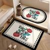 Bathroom Floor Mat Bathroom Non-slip Absorbent Toilet Strong Door Washroom Diatom Mud Quick Drying Mat Carpet Bathroom