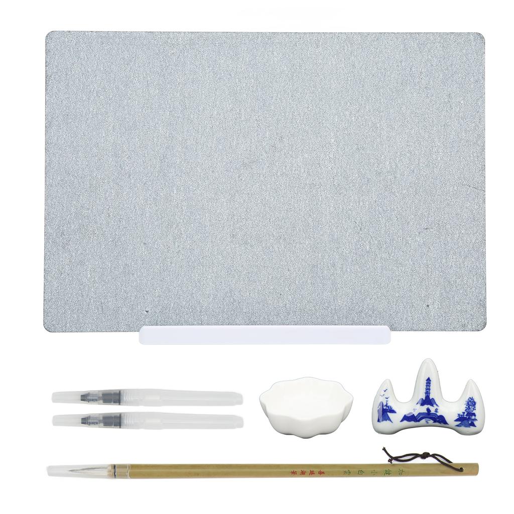 Water Drawing Board Kit Reusable Environmentally Friendly Brush Water Painting Art Board Tools Set with Bracket