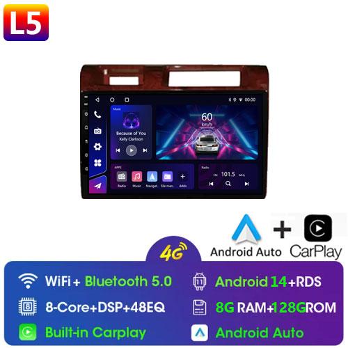 9" For Toyota Pickup Land Cruiser LC 70 79 Series 2007-2020 Android 14 Autoradio Wireless Carplay Multimedia Player Radio DVD