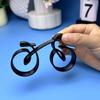 Mini Bicycle Desktop Decoration 3D Minimalist Bike Model Ornament Cycling Sculpture Bookshelf Decor Home Office Decor Gift