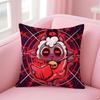 Simple Fashion Casual CCult Of The Lamb Game Cushion Cover Linen Pillowcase Cover Soft Decor for Sofa Home Room