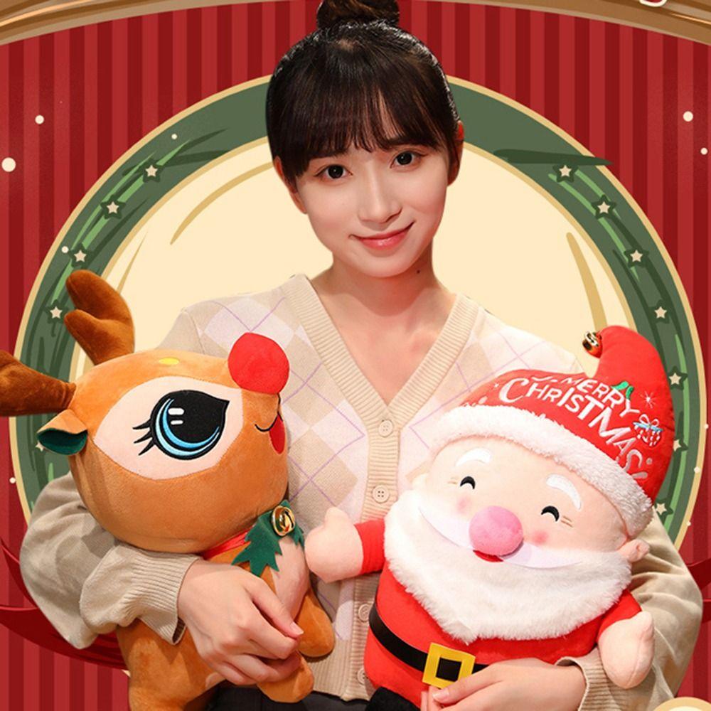 Dolls New Year Home Decor Birthday Gift Toys Dolls Christmas Plush Toy Stuffed Animal Stuffed Dolls