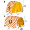 Breathable Hamster Shelter Summer Rabbit House Durable Guinea Pig Tunnel  Summer Nest