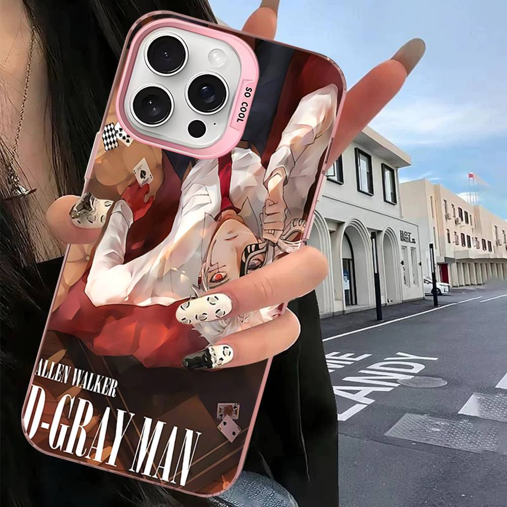 

Anime D.Gray-man Phone Case For IPhone 16 15 14 13 12 11 Pro Max X XR XSMAX 8 7 Plus Matte Shockproof Back Cover iPhone 14