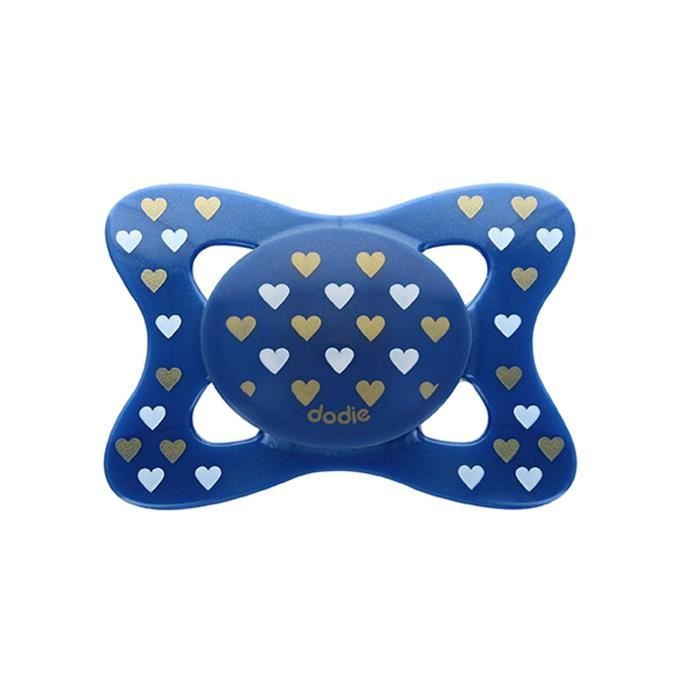 Dodie Sucette Anatomique +6m Chic Doré Noir