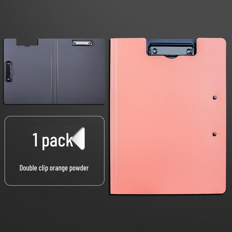 A4 Horizontal Plastic Clipboard for Students and Office Use