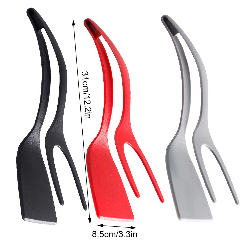 Multi-functional Cooking Tool Fried Egg Tongs For Easy Flipping 2 In 1 Spatula Tongs