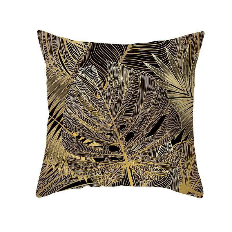 Flax Dandelion Maple Leaf Pattern Series Cushion Cover Sofa Pillow Cover Living Room Decor Nordic Cushion Cover Home Decor