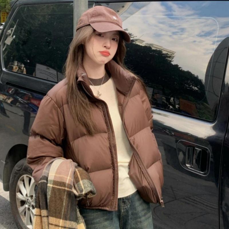 New cotton clothes women's winter short loose thickened casual jacket trendy small cotton clothes cotton clothes