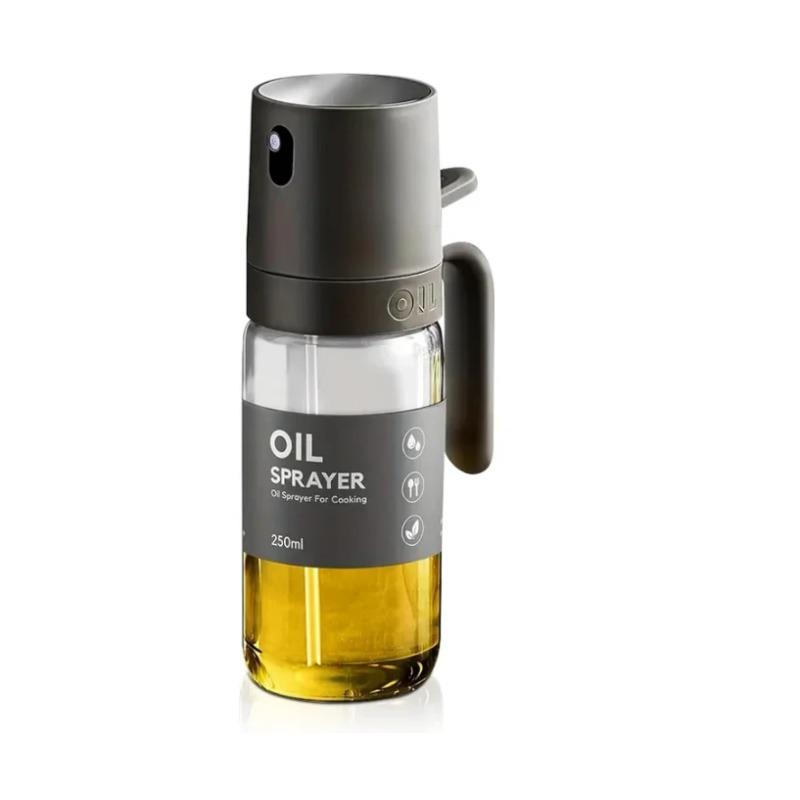 

Распылитель масла для кулинарного масла Бутылка-спрей для масла - 250 мл Распылитель масла с мелким распылением Стеклянный Не содержит БФА Идеально подходит для оливкового масла