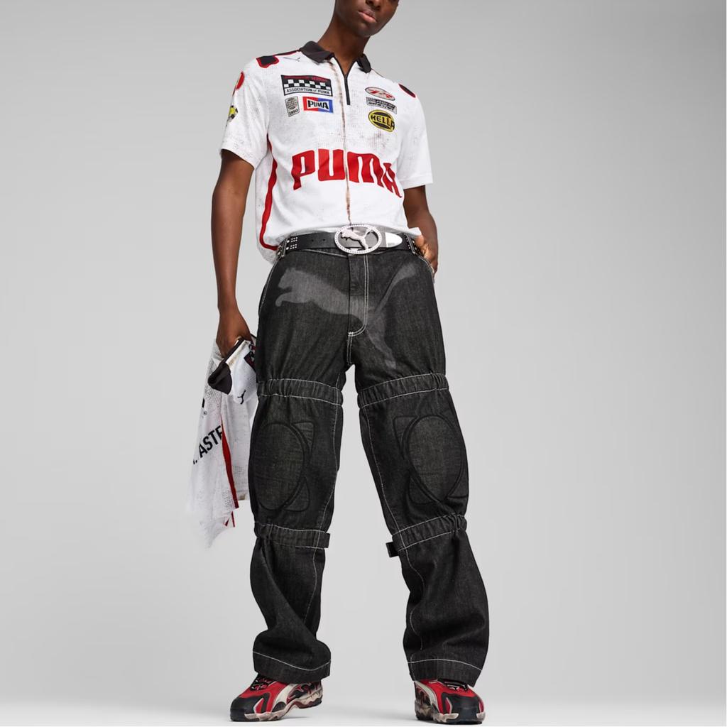 Puma x A$AP ROCKY Knee Pad Pants Black-Denim Men's