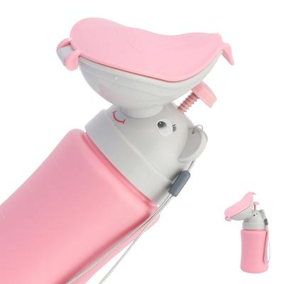 1 Stück Auto Toilette Tragbare Urinflasche für Kinder Leicht Klein Praktisch Auslaufsicher Niedliche Cartoon-Trage für Baby