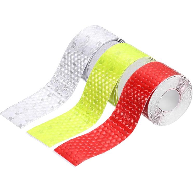 HARFINGTON Reflective Tape High Visibility Reflective Adhesive Stickers Outdoor Waterproof for Bike Car Motorcycle Helmet Mailbox 1  x 118