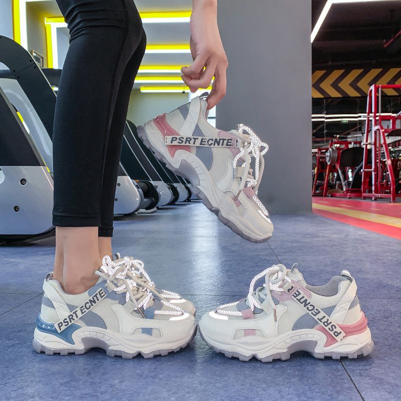 chunky comfortable sneakers