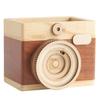 Pen Holder Camera Wood Desktop Organizer Multipurpose Cosmetic Sundries Large-capacity Storage Box Home Office School Office