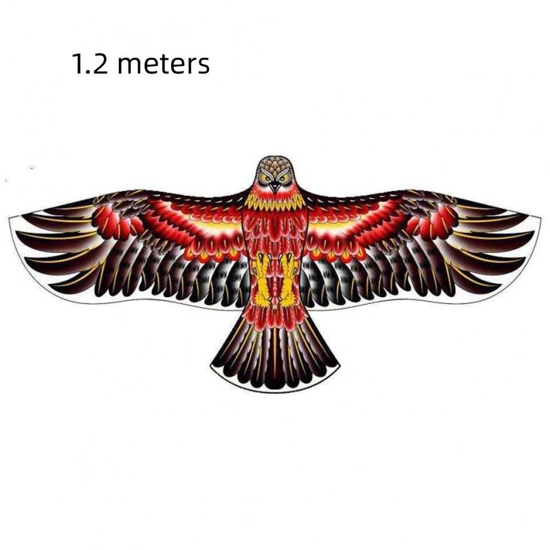 1 Piece Outdoor Fun Sports Bird Repelling Kite 1.2/1.55/1.6/1.65/1.8 Meters Easy To Fly Eagle Kite For Kids Or Adults
