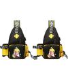Men's Breast Bag Cartoon Animation Joint Casual Messenger Korean Version Fashion Trend Cross Bag Outdoor Shoulder Bag Small Backpack