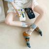 Colorful Cartoon Creative Fashion Vine Graffiti Novelty Men Women Socks Winter Warm Comfortable Cotton Sokken Dropship