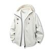 Unisex Winddichte Wasserdichte Kapuzen-Outdoorjacke: Trendig & Vielseitig für Frühling und Herbst
