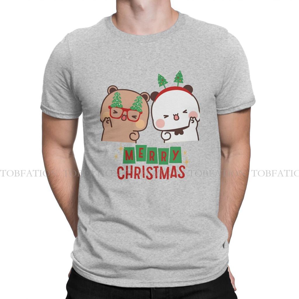 Bubu And Dudu Merry Christmas Tshirt Homme Unisex Clothes 4xl 5xl 6xl 100 Cotton T Shirt