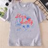 Stay Salty Graphic Tee Beachy Summer Cotton T Shirt Casual Round Neck Printed Short Sleeve Tshirts Unisex Comfortable Clothing