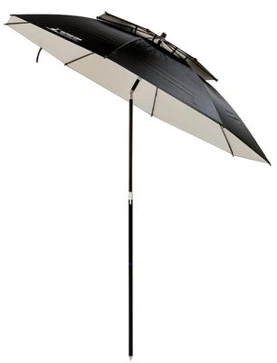 Captain Stag UD-70 Two-Tier Tilt Parasol 200cm Black