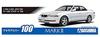 Aoshima Bunka Kyozai Das Modellauto 100 Toyota JZX100 Mark II Tourer V 2000 Plastikmodellbausatz Co., Ltd. (AOSHIMA) 1/24 Nr.
