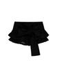 Iwaiial Double Tiered Strap Skirt - Black