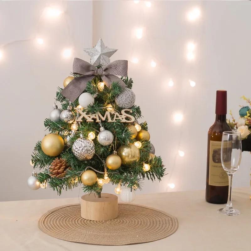 Korean Desktop Mini Christmas Tree Christmas Tree Christmas Decoration Package Christmas Tree Tree