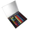 42Pcs Watercolor Paint Set Solid Paint WoodFree Water Soluble Colored Pencil Art Supplies