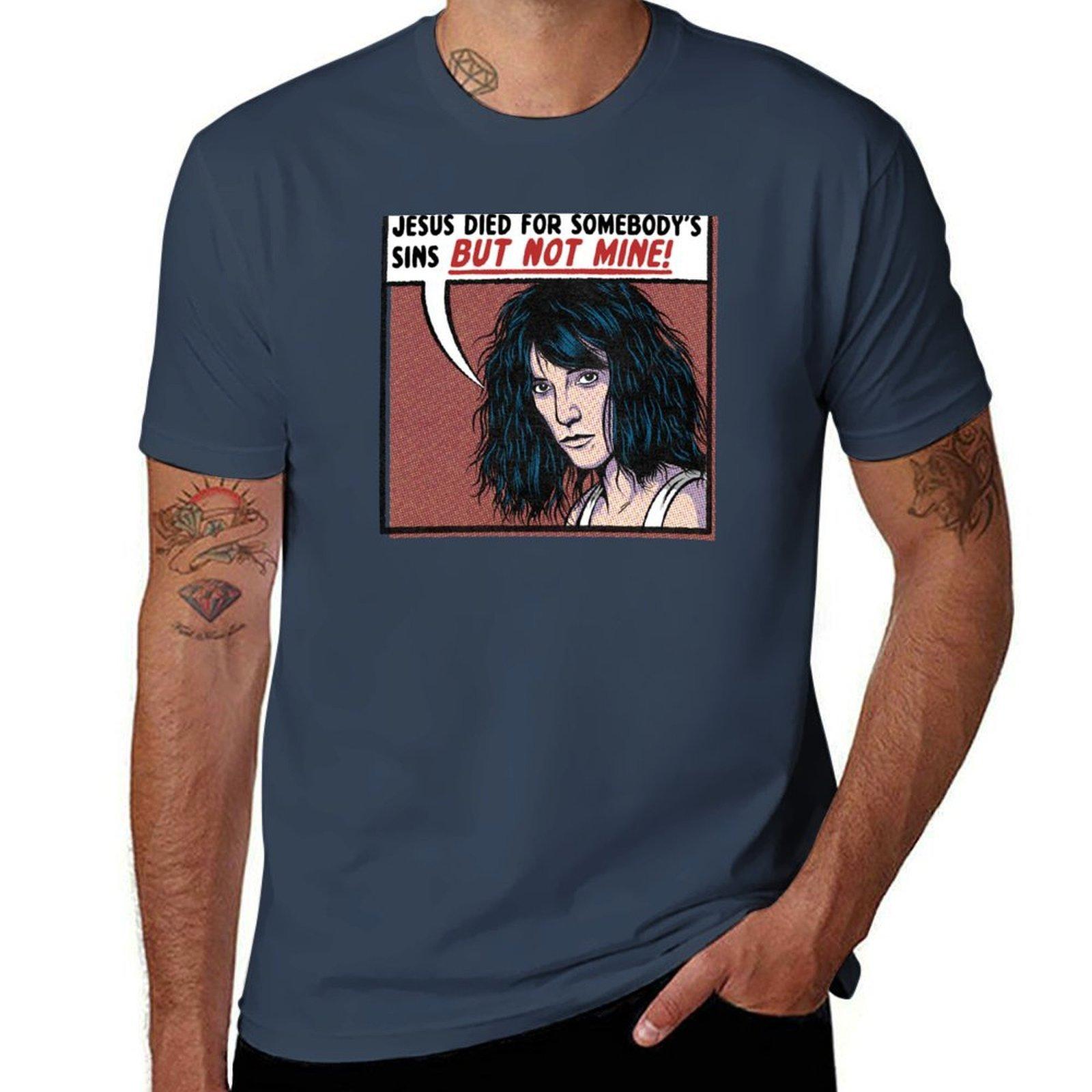Somebodys Sins Tshirt Work Wear Lightweight Tee S
