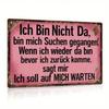 Retro Metal Wall Art Vintage Tin Sign Home Decor