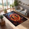 Manchester United Geprint Flanellen Vloerkleed Niet-Glijdend Zacht Polyester Vloerkleed Binnen Decoratie Mat voor Slaapkamer Woonkamer Bank