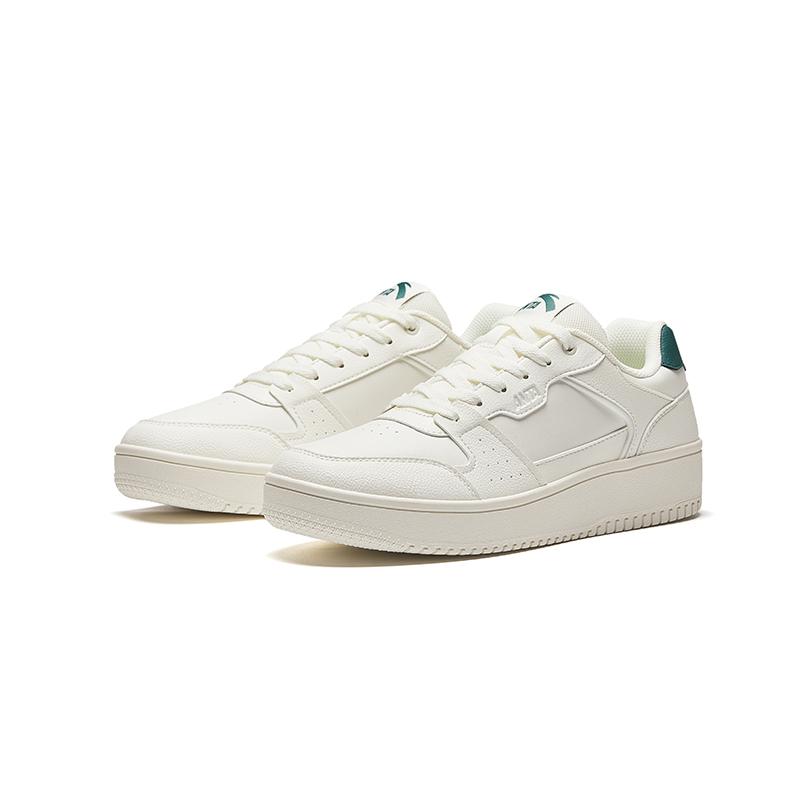 Anta Casual Trendy Versatile Fashion Slip-Resistant Durable Low-Top Skate Shoes Men sneaker White 112448010-1