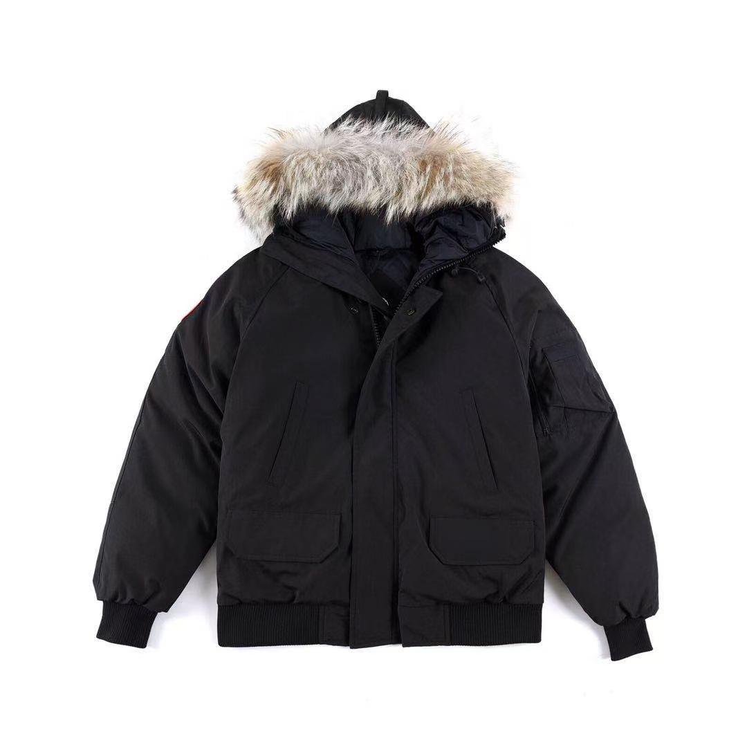 

Canada Pilot Goose Unisex Thick Down Jackets Extra Large чорний
